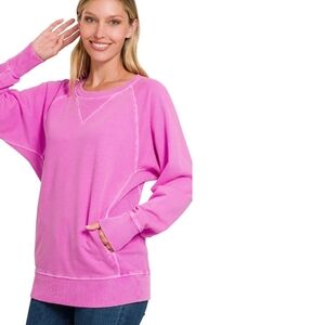 Zenana Sweatshirt Medium